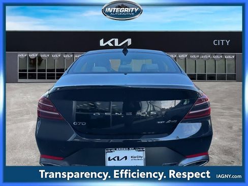 Used 2024 Genesis G70 3.3T Advanced w/ Sport Prestige Package image 4