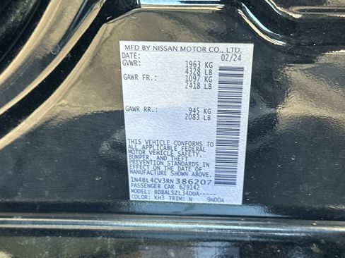 Certified 2024 Nissan Altima 2.5 SR FWD image 27