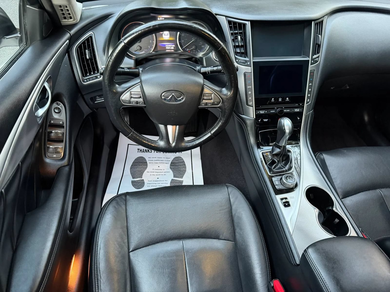 Used 2014 INFINITI Q50 Premium w/ Navigation Package AWD/4WD image 13