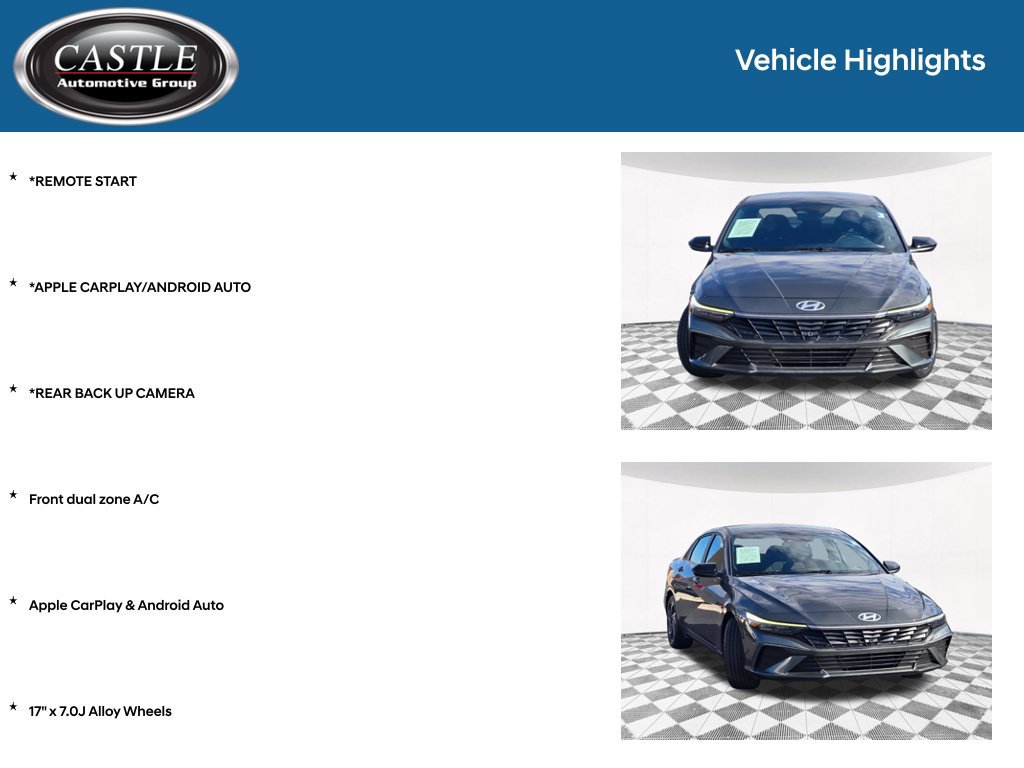 Certified 2025 Hyundai Elantra Sport FWD image 3