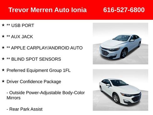 Used 2022 Chevrolet Malibu LS w/ Driver Confidence Package II FWD image 14