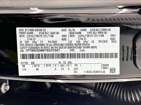 New 2026 Ford F350 Lariat w/ Lariat Ultimate Package AWD/4WD image 8