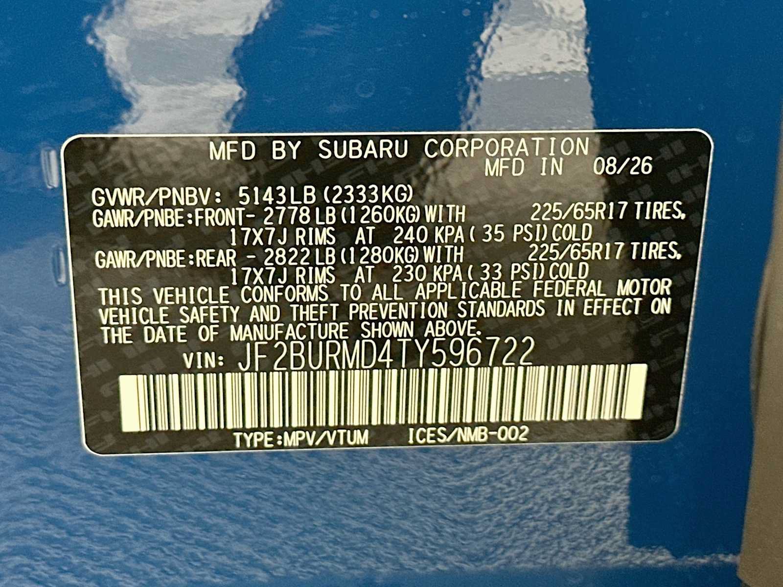 New 2026 Subaru Outback Wilderness AWD/4WD image 31
