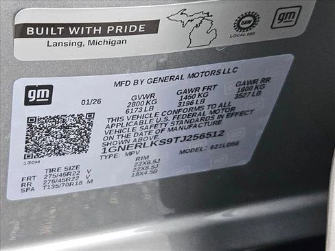 New 2026 Chevrolet Traverse RS image 17