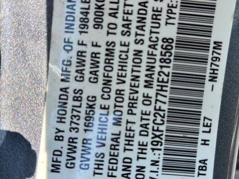 Used 2017 Honda Civic EX image 19