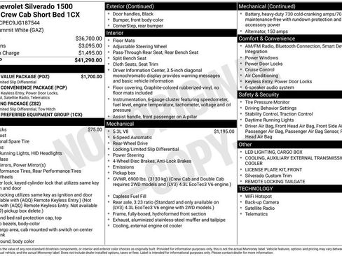 Used 2018 Chevrolet Silverado 1500 Custom w/ Custom Value Package image 4