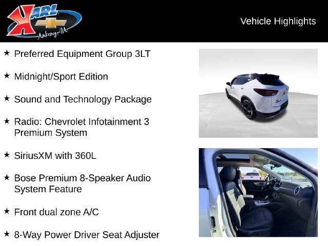 Certified 2025 Chevrolet Blazer LT w/ Sound & Technology Package AWD/4WD image 2