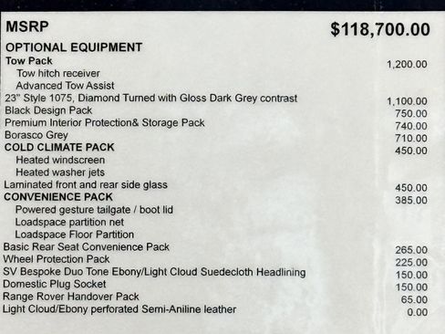 Used 2025 Land Rover Range Rover Sport Autobiography image 3