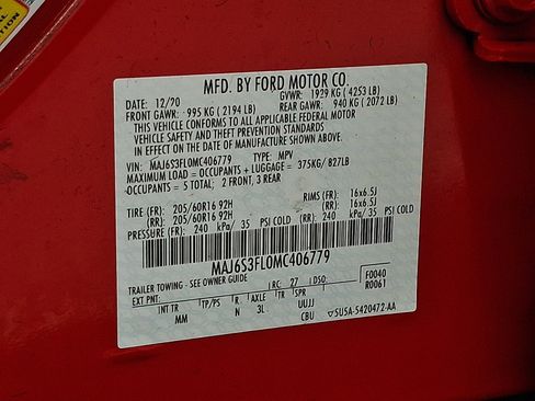 Used 2021 Ford EcoSport S image 26