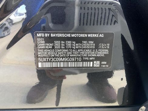 Used 2021 BMW X3 sDrive30i w/ Convenience Package (ZC2) image 34