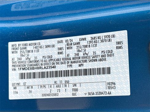 Used 2024 Ford Bronco Outer Banks image 31