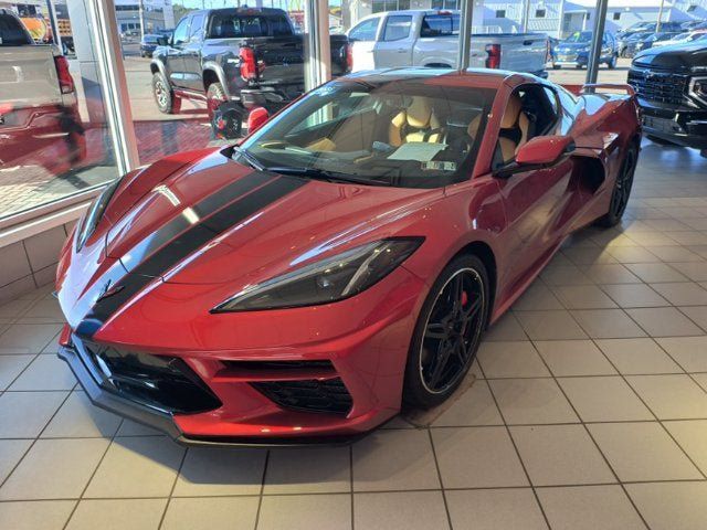 Used 2023 Chevrolet Corvette Stingray Preferred Cpe w/ Z51 Performance Package RWD image 1