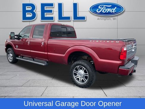 Used 2016 Ford F350 Platinum w/ Snow Plow Prep Package image 6