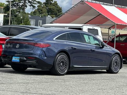Used 2022 Mercedes-Benz EQS 450+ Sedan w/ AMG Line Exterior image 4