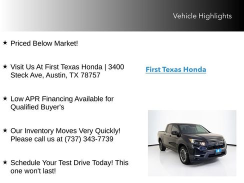 Used 2024 Honda Ridgeline Sport image 10