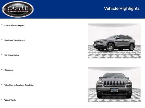 Used 2014 Jeep Cherokee Limited w/ Technology Group AWD/4WD image 4