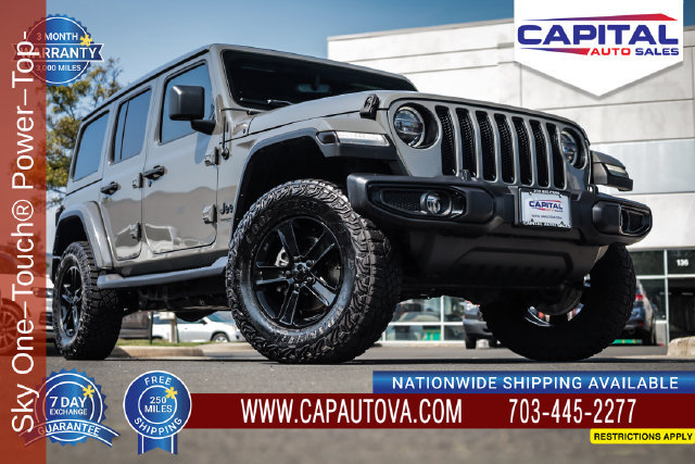 Used 2021 Jeep Wrangler Unlimited Sahara AWD/4WD image 1