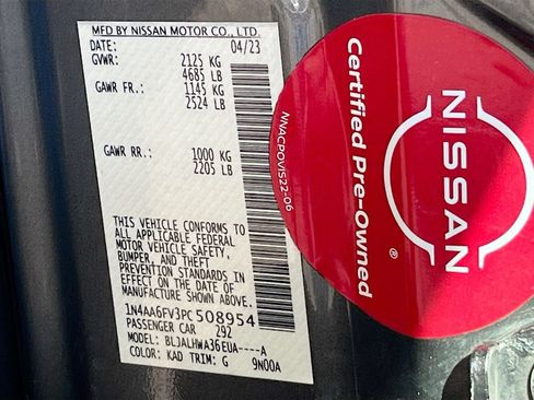 Used 2023 Nissan Maxima Platinum w/ Sport Mat Group FWD image 34