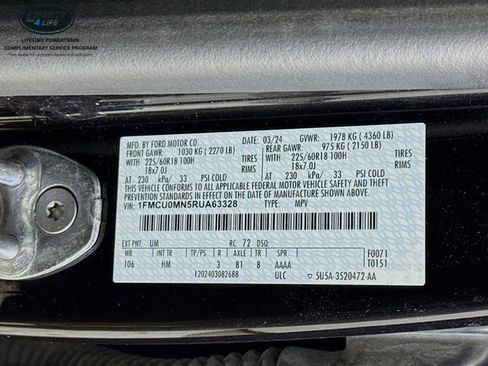 Certified 2024 Ford Escape ST-Line image 29