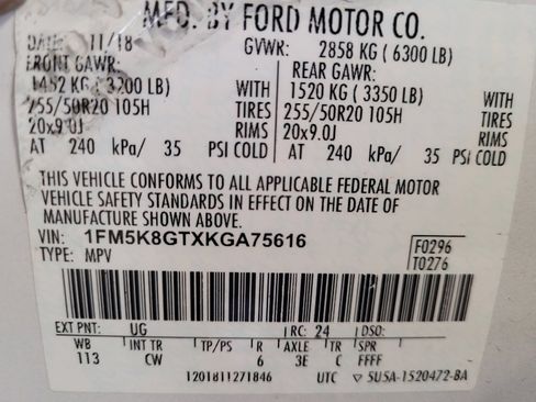 Used 2019 Ford Explorer Sport image 33