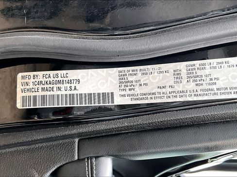 Used 2021 Jeep Grand Cherokee L Laredo AWD/4WD image 35