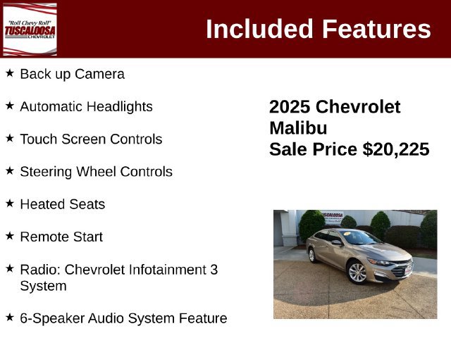 Certified 2025 Chevrolet Malibu LT FWD image 6