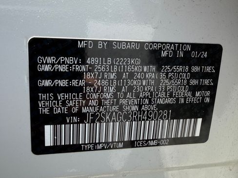 Used 2024 Subaru Forester Sport AWD/4WD image 22