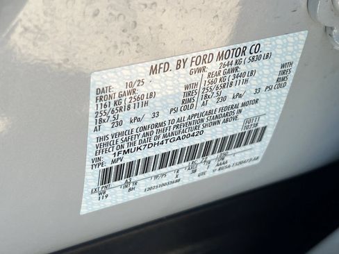 Used 2026 Ford Explorer Active RWD image 29
