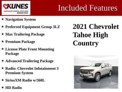 Used 2021 Chevrolet Tahoe High Country w/ Premium Package