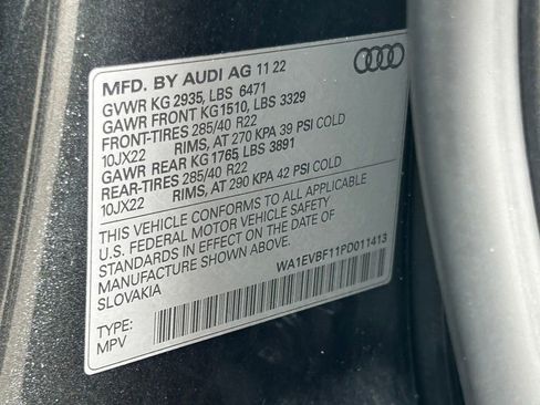 Used 2023 Audi Q8 Premium Plus w/ Premium Plus Package image 75