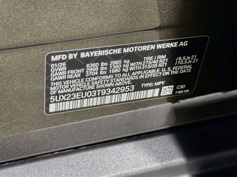 Used 2026 BMW X5 xDrive40i w/ Climate Comfort Package AWD/4WD image 34