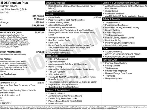 Used 2020 Audi Q5 2.0T Premium Plus w/ Premium Plus Package image 29