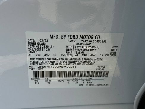Certified 2023 Ford Edge SEL w/ Convenience Package AWD/4WD image 32