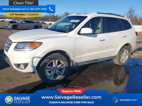 Used 2012 Hyundai Santa Fe Limited w/ Navigation Pkg 4 image 1