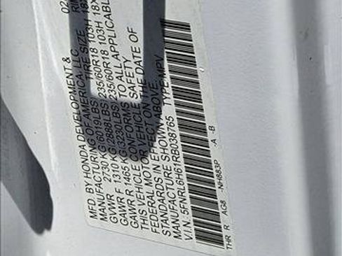 Certified 2024 Honda Odyssey EX-L image 26