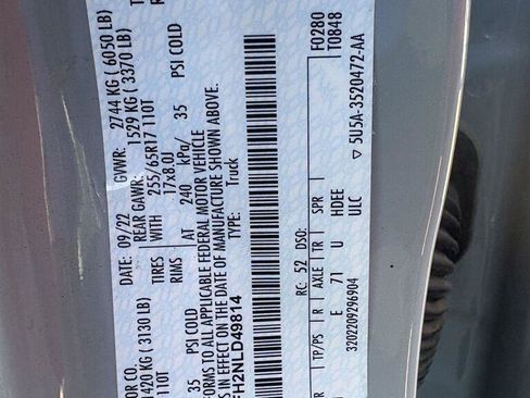 Used 2022 Ford Ranger XL w/ Equipment Group 101A High AWD/4WD image 5
