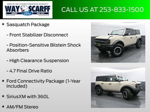New 2026 Ford Bronco Badlands w/ Sasquatch Package AWD/4WD image 18