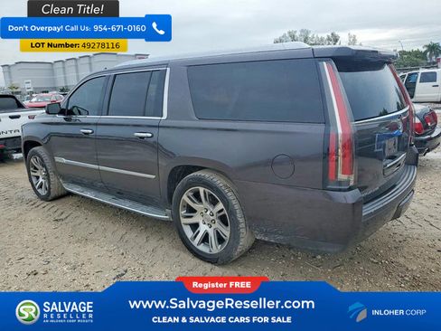 Used 2015 Cadillac Escalade ESV Luxury AWD/4WD image 3