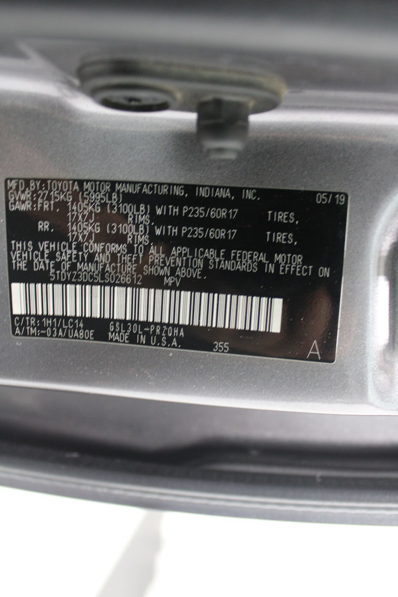 Used 2020 Toyota Sienna XLE w/ XLE Navigation Package FWD image 36
