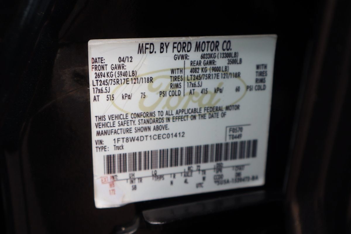 Used 2012 Ford F450 King Ranch w/ King Ranch w/Chrome Pkg AWD/4WD image 44