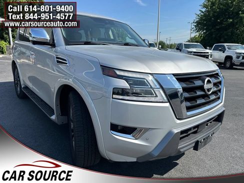 Used 2024 Nissan Armada Platinum w/ Captain's Chairs Package AWD/4WD image 13