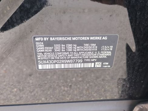 Used 2024 BMW X3 sDrive30i w/ Premium Package image 34