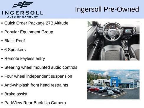 Used 2018 Jeep Compass Latitude w/ Popular Equipment Group image 10