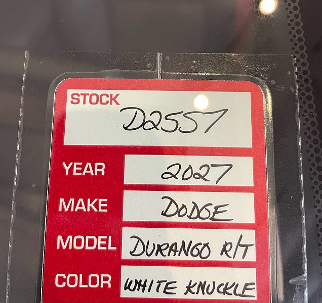 New 2027 Dodge Durango R/T AWD/4WD image 31