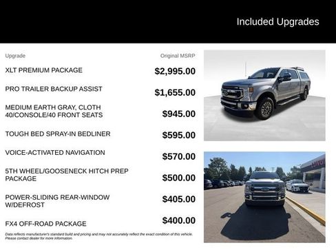 Used 2021 Ford F350 XLT w/ XLT Premium Package AWD/4WD image 8