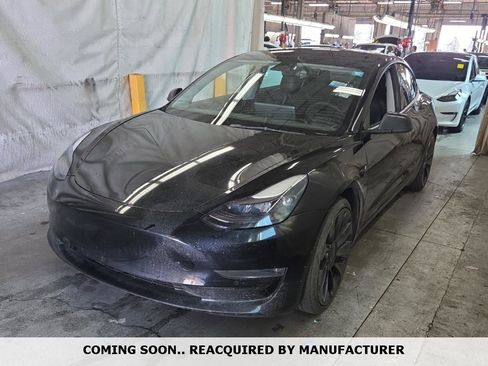 Used 2022 Tesla Model 3 Performance AWD/4WD image 1