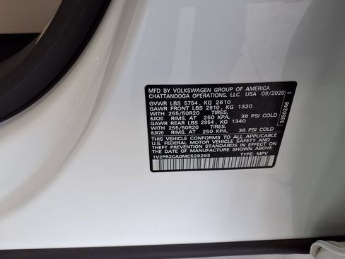Used 2021 Volkswagen Atlas SE FWD image 34