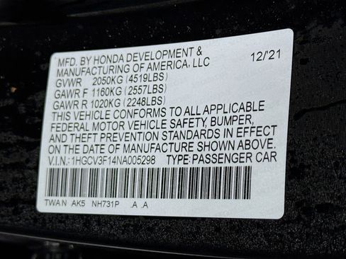Used 2022 Honda Accord Hybrid image 40