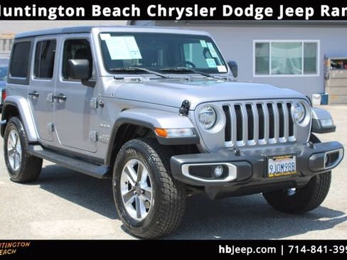 Used 2020 Jeep Wrangler Unlimited Sahara AWD/4WD image 1