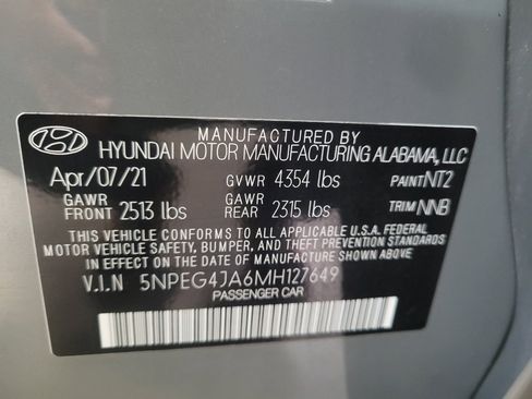 Used 2021 Hyundai Sonata SE FWD image 33
